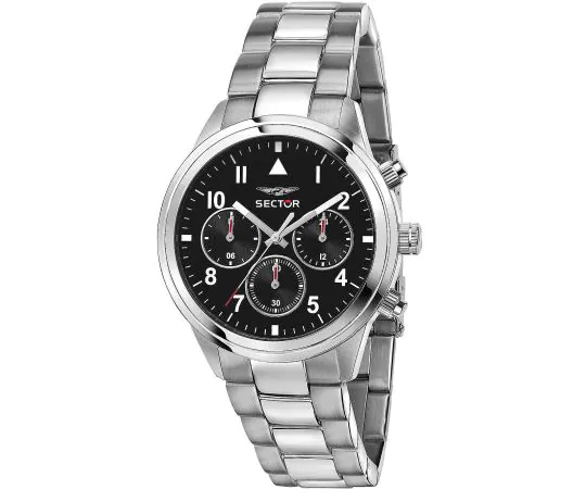 Sector R3253540013 séries 670 dual time Montre Homme 40mm 5ATM