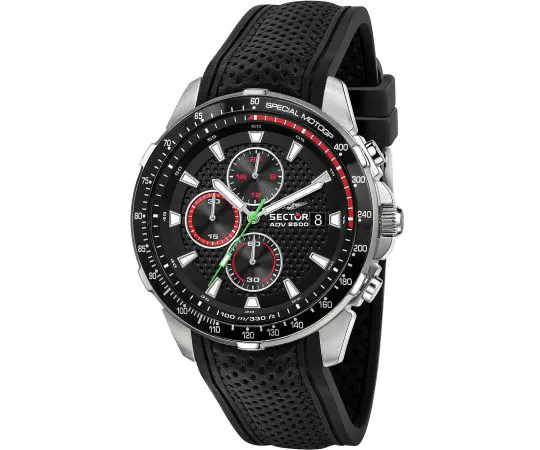 Sector R3271643003 séries ADV2500 F. Morbidelli chrono Montre Homme 43mm 10ATM