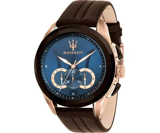 Maserati R8871612024 Traguardo Chronographe Montre Homme 45mm 10ATM