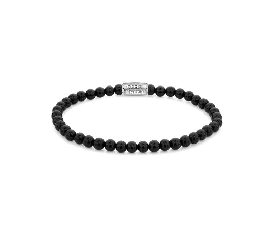 Rebel & Rose Bracelet Black Velvet RR-40107-S-M Unisexe