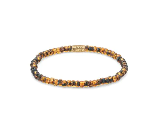 Rebel & Rose Bracelet Glass Rocks Tiger RR-40114-G-S Femme