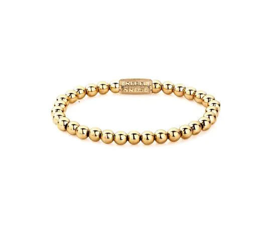 Rebel & Rose Bracelet Yellow Or Only RR-60046-G-L Unisexe