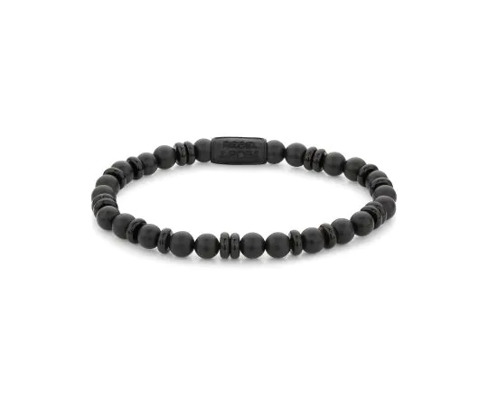 Rebel & Rose Bracelet All-Black RR-60107-B-S Femme