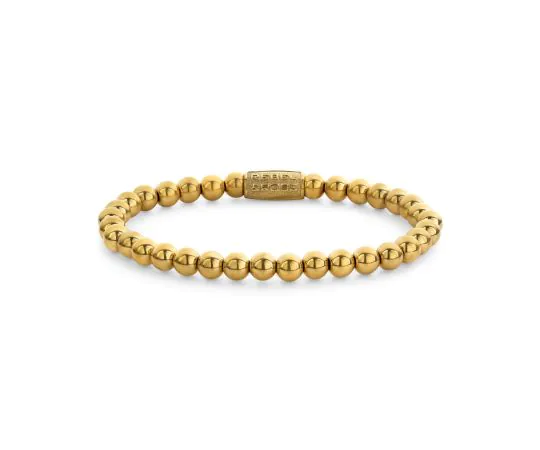 Rebel & Rose RR-60143-G-M Bracelet Yellowgold Handmade Rocks