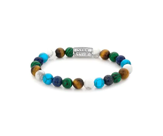 Rebel & Rose Bracelet More Colours Than Most RR-80090-S-L+ Homme