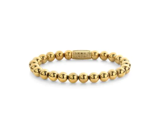 Rebel & Rose RR-80115-G-M Bracelet Yellowgold Handmade Rocks