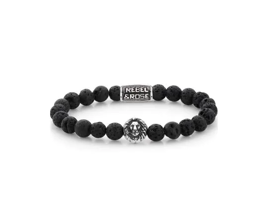 Rebel & Rose Bracelet Black Moon RR-8L021-S-L+ Homme