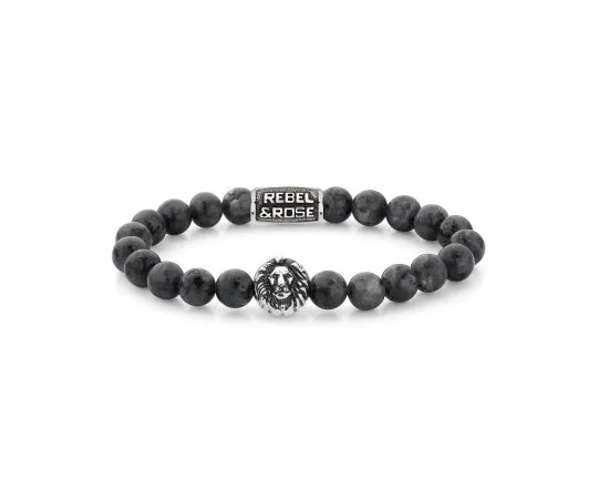 Rebel & Rose Bracelet Grey Seduction RR-8L025-S-M Homme