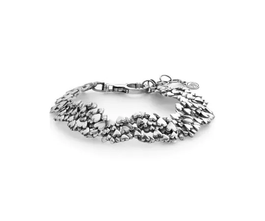 Rebel & Rose Bracelet Hearts & Hearts RR-BR024-S-XSSM Femme