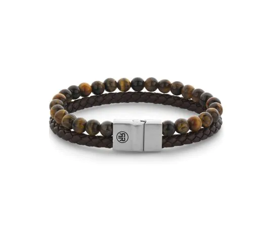 Rebel & Rose RR-M0058-S-L Bracelet Full Metal Combo 12mm Tiger Lily