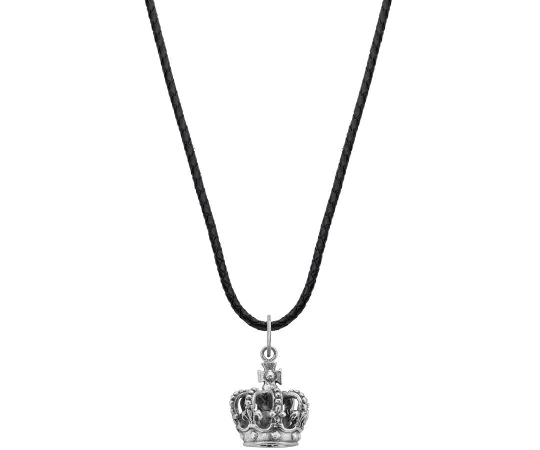 Rebel & Rose NL024-S-70 Royal Crown Collier Unisexe 70cm