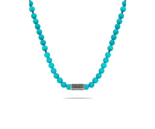 Rebel & Rose NL034-S-70 Turquoise Delight Collier Homme 70cm