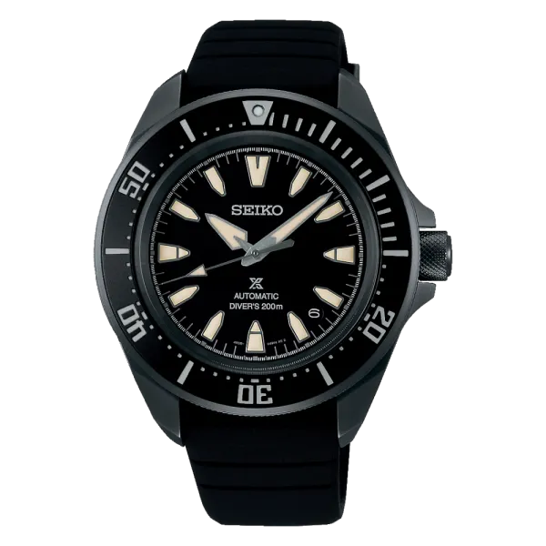 Seiko - Montre Homme Prospex Automatique Samurai - Cadran noir - Ref SRPL15K1