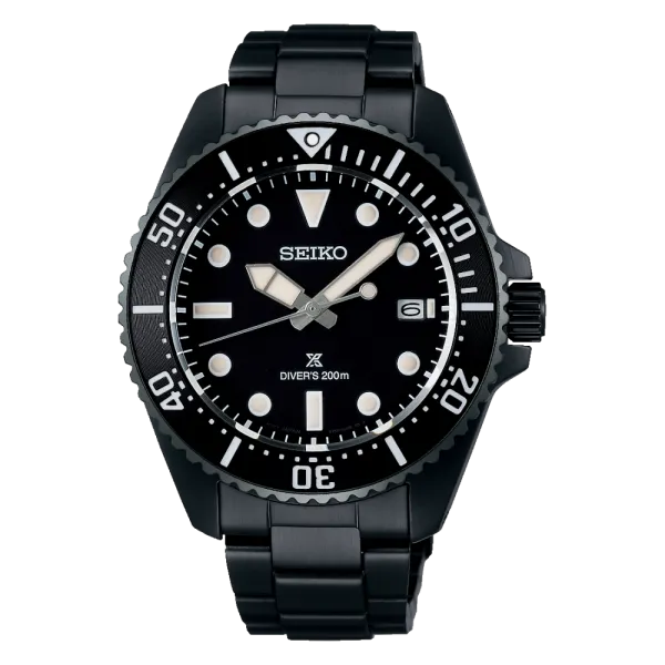 Seiko - Montre Homme Prospex Quartz Solaire Diver's - Ref SNE599P1