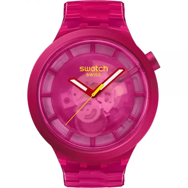 Swatch - Montre Mixte Pink Joy - Ref SB05P102