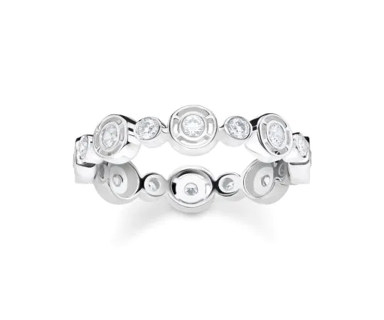 Thomas Sabo Bague pour femme TR2256-051-14-54 cercles taille 54