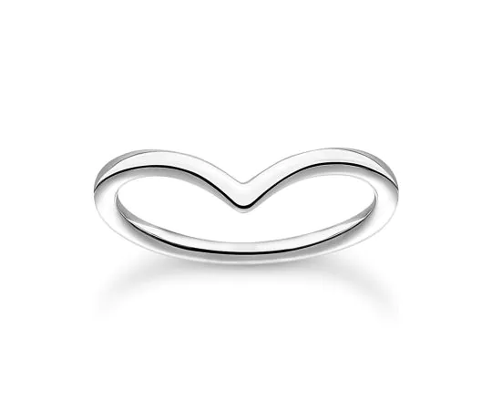 Thomas Sabo Bague pour dames TR2393-001-21-54 Forme en V taille 54