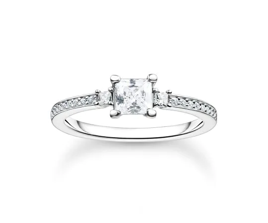 Thomas Sabo Bague pour femme TR2397-051-14-52 Pave taille 52