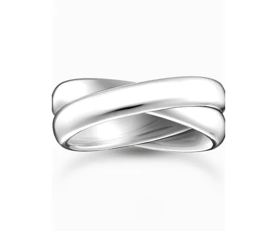 Thomas Sabo TR2490-001-21-64 FemmeAnneau - Duo étroit argent