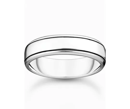 Thomas Sabo TR2503-637-21-64 Bague unisexe avec lignes argent