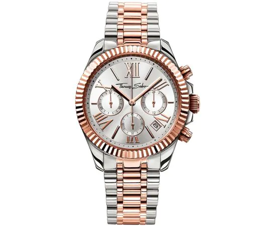 Thomas Sabo WA0221-272-201 Divine Chronographe Montre Femme 38mm 10ATM