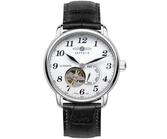 Zeppelin 7666-1 LZ127 Graf Zeppelin blanc Montre Homme 5 ATM 40 mm